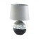 8119/1T COMFI LN25 серый, керамика/текстиль Настольная лампа E27 1*60W 220V AVALONA