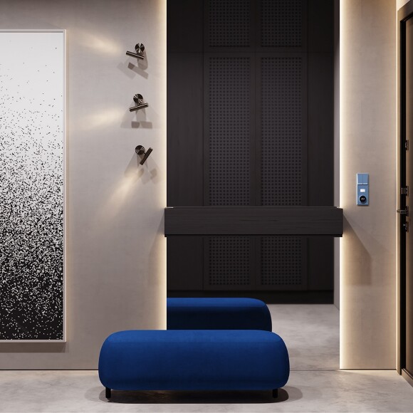 Накладка для датчика движения встраиваемого, S70 (деним)