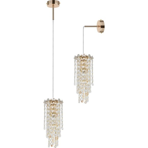 Светильник подвесной Stilfort 2187/03/01P, серия Rain of Crystal