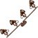 Спот потолочный Lussole GRLSP-9803 ROCKVILLE IP21 под лампы 4xGU10 22W