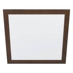 99475 PIGLIONASS PIGLIONASSO Светодиодный потолочный светильник, 32Вт, 4700Лм, 4000К, L645 B645 H55, сталь/пластик/дерево, белый/коричневый 99475 PIGLIONASS PIGLIONASSO Светодиодный потолочный светильник, 32Вт, 4700Лм, 4000К, L645 B645 H55, сталь/пластик/дерево, белый/коричневый