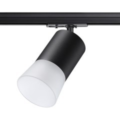 Однофазный двужильный трековый светильник Novotech 370902 ELINA под сменную лампу GU10 Однофазный двужильный трековый светильник Novotech 370902 ELINA под сменную лампу GU10