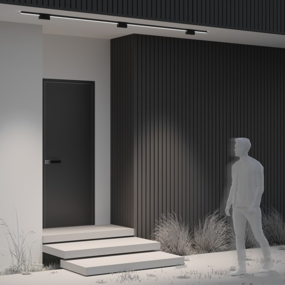 Светодиодный светильник для уличной трековой системы Maytoni Elasity IP65 Outdoor O-TR01-2-S-10WB3K