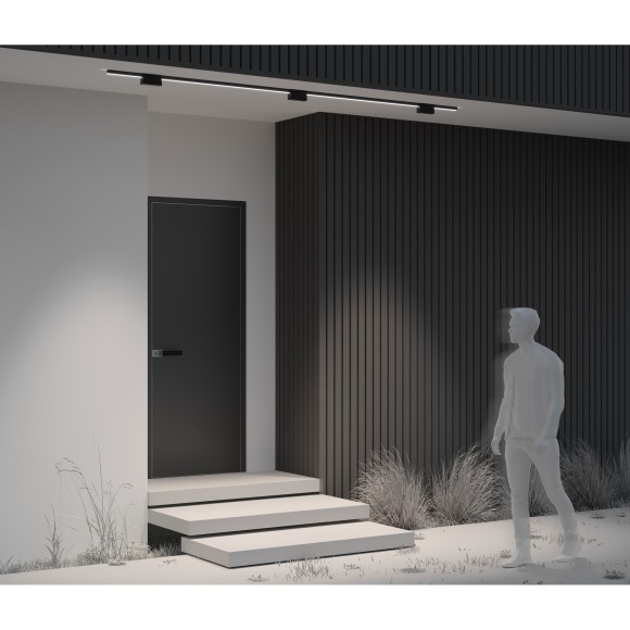 Светодиодный светильник для уличной трековой системы Maytoni Elasity IP65 Outdoor O-TR01-2-S-10WB3K