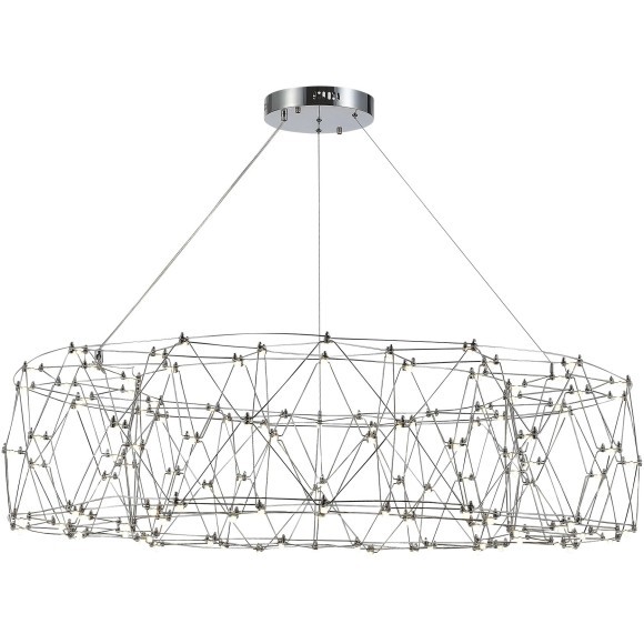 SL6602.103.72 Светильник подвесной ST-Luce Хром/Прозрачный LED 1*72W 4000K GRAVETTA