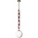 10128P Red Подвесной светильник LOFT IT Chain
