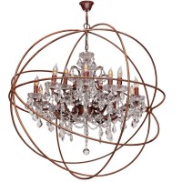 LOFT1897/15 Подвесная люстра LOFT IT Foucaults orb crystal