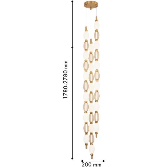 Подвесной светильник Perler 4559-3PC