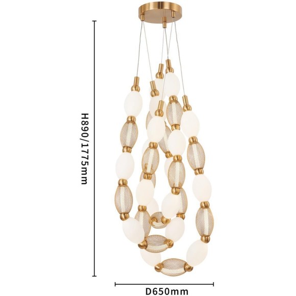 Подвесной светильник Perler 4559-3PC