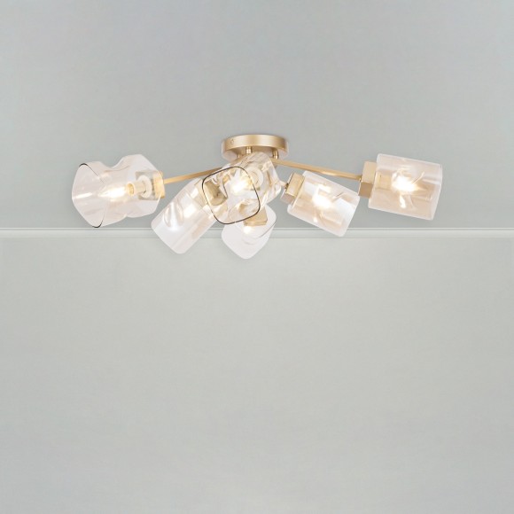 Люстра потолочная Freya FR5095CL-06G Isabella под лампы 6xE14 40W Люстра потолочная Freya FR5095CL-06G Isabella под лампы 6xE14 40W