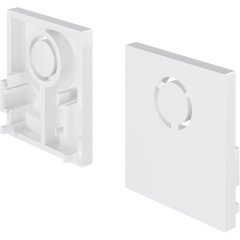 Комплект из 2 боковых заглушек для накладного низкопрофильного шинопровода TRAM034EC-41W Комплект из 2 боковых заглушек для накладного низкопрофильного шинопровода TRAM034EC-41W