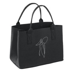 426537 Сумка женская TOMISATO, L400, B260, H300, 100 % полиэстер, черный, белый 426537 Сумка женская TOMISATO, L400, B260, H300, 100 % полиэстер, черный, белый