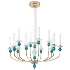 Подвесная люстра Divinare CAPELLO 4947/01 SP-12 Подвесная люстра Divinare CAPELLO 4947/01 SP-12