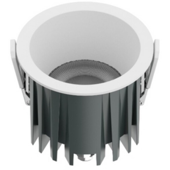 Favourite Notio 4822-1C Белый круглый встраиваемый светодиодный светильник-спот downlight диаметром 103 мм, металл, стекло LED 20Вт 4000K 2038Лм CRI90 36° IP54 220В