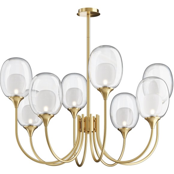 Люстра потолочная Maytoni MOD016PL-08BS Aura под лампы 8xE14 60W