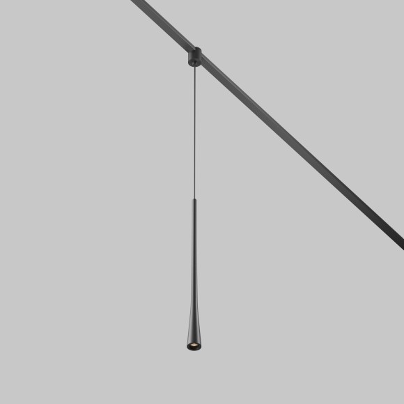 TR167-1-7W3K-M-B Светодиодный светильник на резиновый шинопровод Maytoni Elasity CRI90+ 3000К 220Лм 38° 7Вт