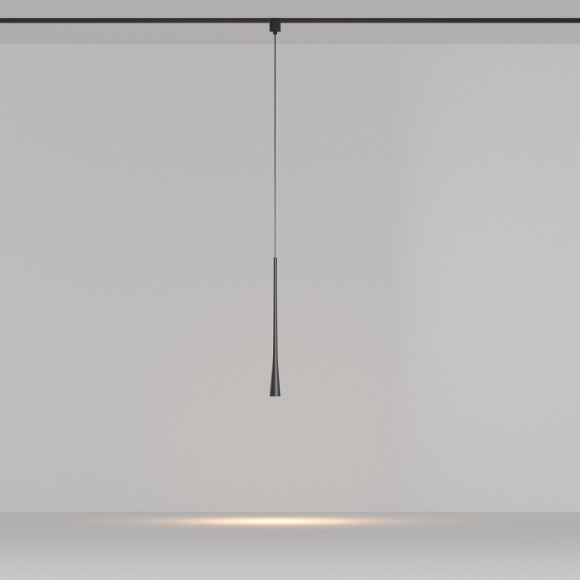 TR167-1-7W3K-M-B Светодиодный светильник на резиновый шинопровод Maytoni Elasity CRI90+ 3000К 220Лм 38° 7Вт