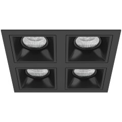 Встраиваемый светильник Lightstar D54707070707 Domino под лампы 4xGU5.3 200W