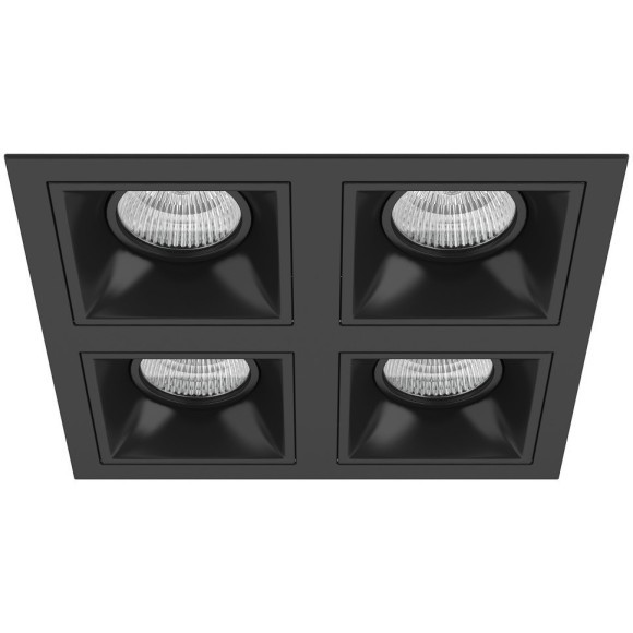 Встраиваемый светильник Lightstar D54707070707 Domino под лампы 4xGU5.3 200W