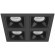 Встраиваемый светильник Lightstar D54707070707 Domino под лампы 4xGU5.3 200W