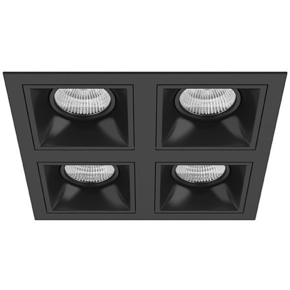 Встраиваемый светильник Lightstar D54707070707 Domino под лампы 4xGU5.3 200W Встраиваемый светильник Lightstar D54707070707 Domino под лампы 4xGU5.3 200W