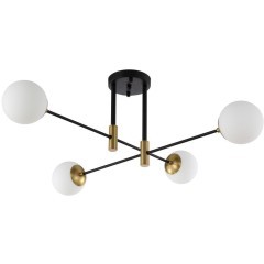 Светильник потолочный Crystal Lux FIDEL PL4 BLACK Светильник потолочный Crystal Lux FIDEL PL4 BLACK