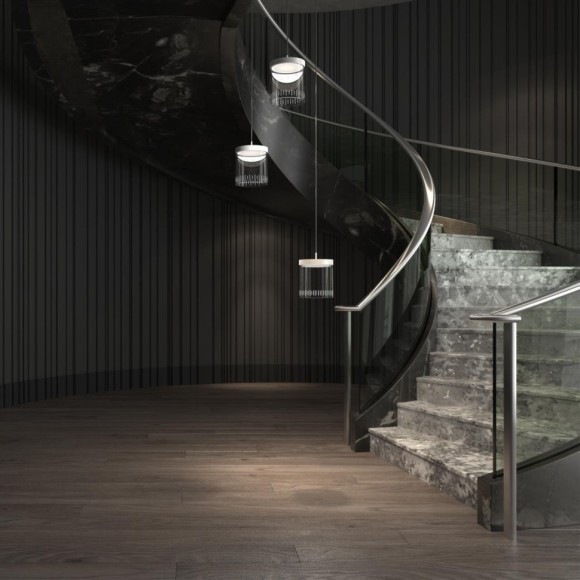 Подвесной светильник цилиндр Novotech 359007 Aura светодиодный LED 18W