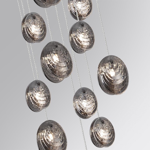 Люстра каскадная ODEON LIGHT MUSSELS 5038/11 Люстра каскадная ODEON LIGHT MUSSELS 5038/11