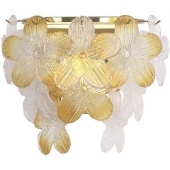 SL6240.201.02 Светильник настенный ST-Luce золотистый/Прозрачный, январный E14 2*60W TENDER SL6240.201.02 Светильник настенный ST-Luce золотистый/Прозрачный, январный E14 2*60W TENDER