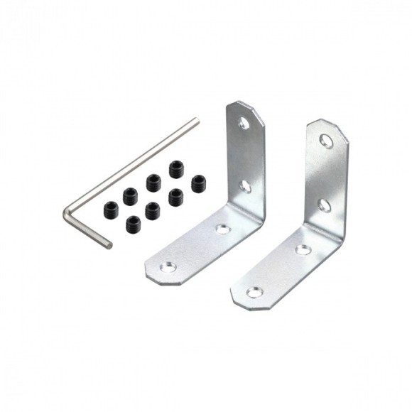 135247Y SHINO NT24 123 черный Соединительная планка без токопровода угловая для арт.135241-135244 IP20 FLUM