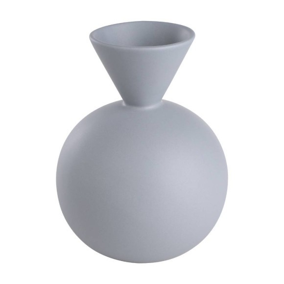 421253 Ваза декоративная ANJABE, H165, ?125, керамика, голубой 421253 Ваза декоративная ANJABE, H165, ?125, керамика, голубой