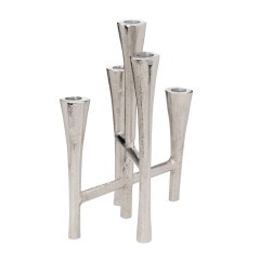 422246 JELLICOE Подсвечник напольный L235 B180 H290 алюминий никель