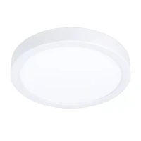 Накладной светильник EGLO FUEVA 5 99258, встроенный LED 17Вт, 3000К, 2000Лм, подключение 220В, диммирование TRIAC/MOSFET, корпус и плафон белые, диаметр 210 мм, высота 28 мм