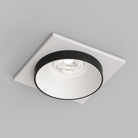 DK2402-BK Встраиваемый светильник, IP 20, 50 Вт, GU10, черный, алюминий DK2402-BK Встраиваемый светильник, IP 20, 50 Вт, GU10, черный, алюминий