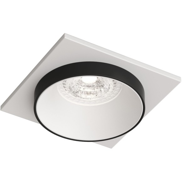 DK2402-BK Встраиваемый светильник, IP 20, 50 Вт, GU10, черный, алюминий DK2402-BK Встраиваемый светильник, IP 20, 50 Вт, GU10, черный, алюминий