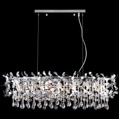 Люстра Crystal Lux ROMEO SP8 CHROME L1000 2830/308 Люстра Crystal Lux ROMEO SP8 CHROME L1000 2830/308