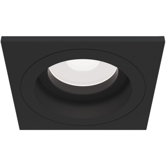 Встраиваемый светильник Maytoni DL026-2-01B Atom под лампу 1xGU10 50W Встраиваемый светильник Maytoni DL026-2-01B Atom под лампу 1xGU10 50W