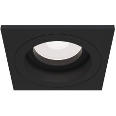 Встраиваемый светильник Maytoni DL026-2-01B Atom под лампу 1xGU10 50W