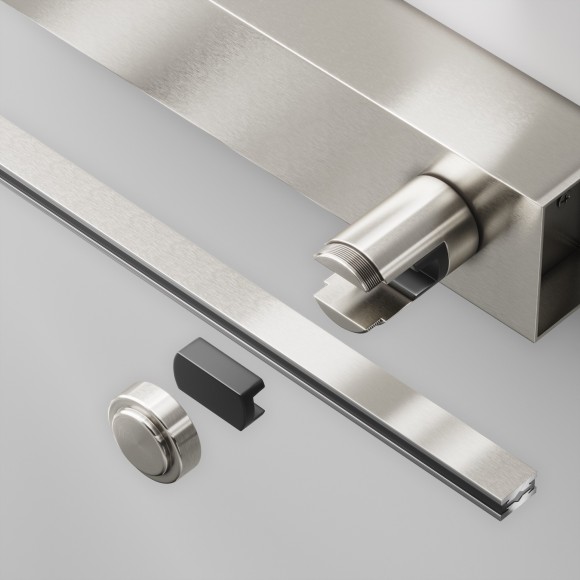 Основание настенное Wall для блока питания с вводом питания Maytoni Flrity TRA155CW-BB-PT Основание настенное Wall для блока питания с вводом питания Maytoni Flrity TRA155CW-BB-PT