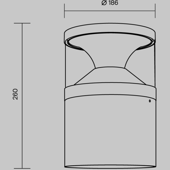 Ландшафтный светильник Maytoni Pyro O496FL-L21B3K