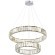Люстра подвесная кольцевая хрустальная Odeon Light LED 60W 4000K 7140Лм VEKIA 4930/60L Люстра подвесная кольцевая хрустальная Odeon Light LED 60W 4000K 7140Лм VEKIA 4930/60L
