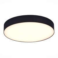 ST606.432.36 Светильник потолочный Черный LED 1*36W 3000K 3 240Lm Ra90 120° IP20 D300xH55 180-240V Накладные светильники