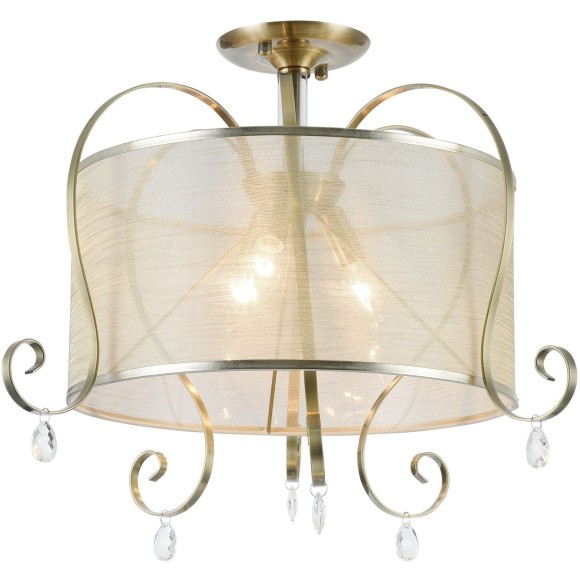 Люстра потолочная Freya FR2020-CL-03-BZ Simone под лампы 3xE14 40W