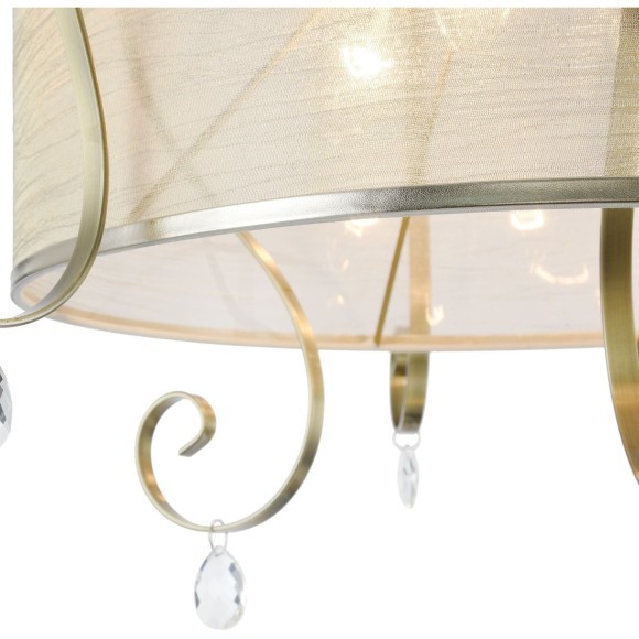 Люстра потолочная Freya FR2020-CL-03-BZ Simone под лампы 3xE14 40W