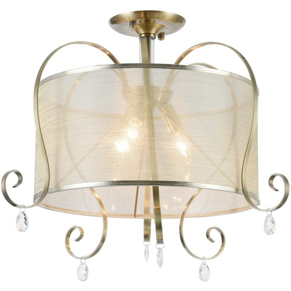 Люстра потолочная Freya FR2020-CL-03-BZ Simone под лампы 3xE14 40W