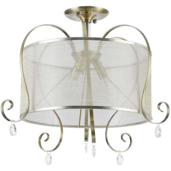 Люстра потолочная Freya FR2020-CL-03-BZ Simone под лампы 3xE14 40W