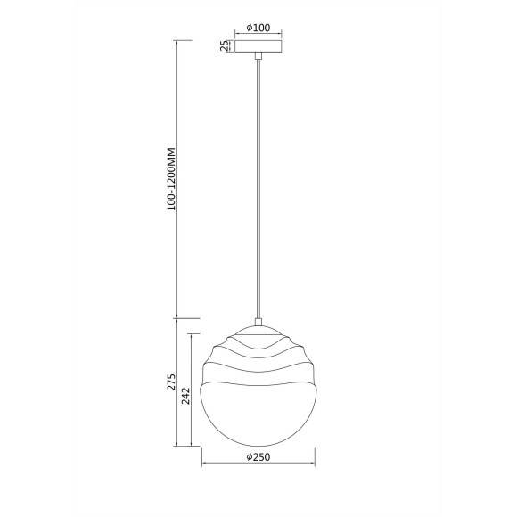 Подвесной светильник с 1 плафоном Maytoni P074PL-01N Vinare под лампу 1xE14 40W Подвесной светильник с 1 плафоном Maytoni P074PL-01N Vinare под лампу 1xE14 40W