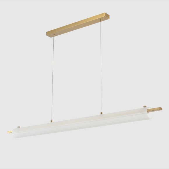 Светильник подвесной Crystal Lux TUNNEL SP40 LED BRASS 3780/240