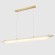 Светильник подвесной Crystal Lux TUNNEL SP40 LED BRASS 3780/240