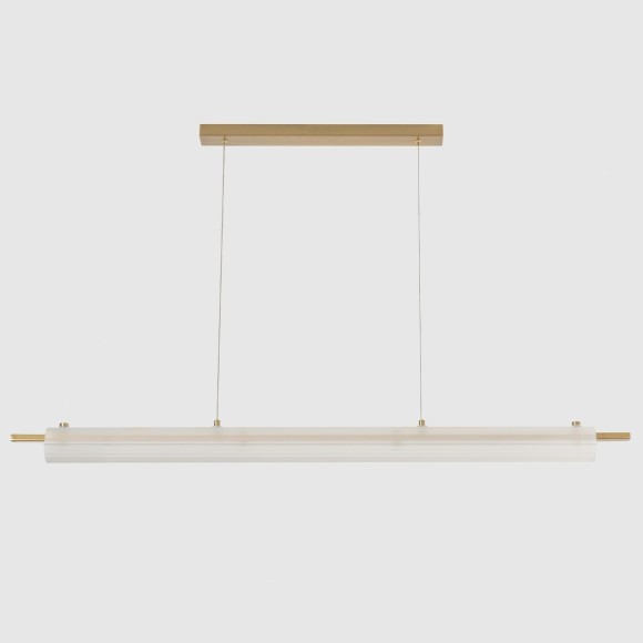 Светильник подвесной Crystal Lux TUNNEL SP40 LED BRASS 3780/240